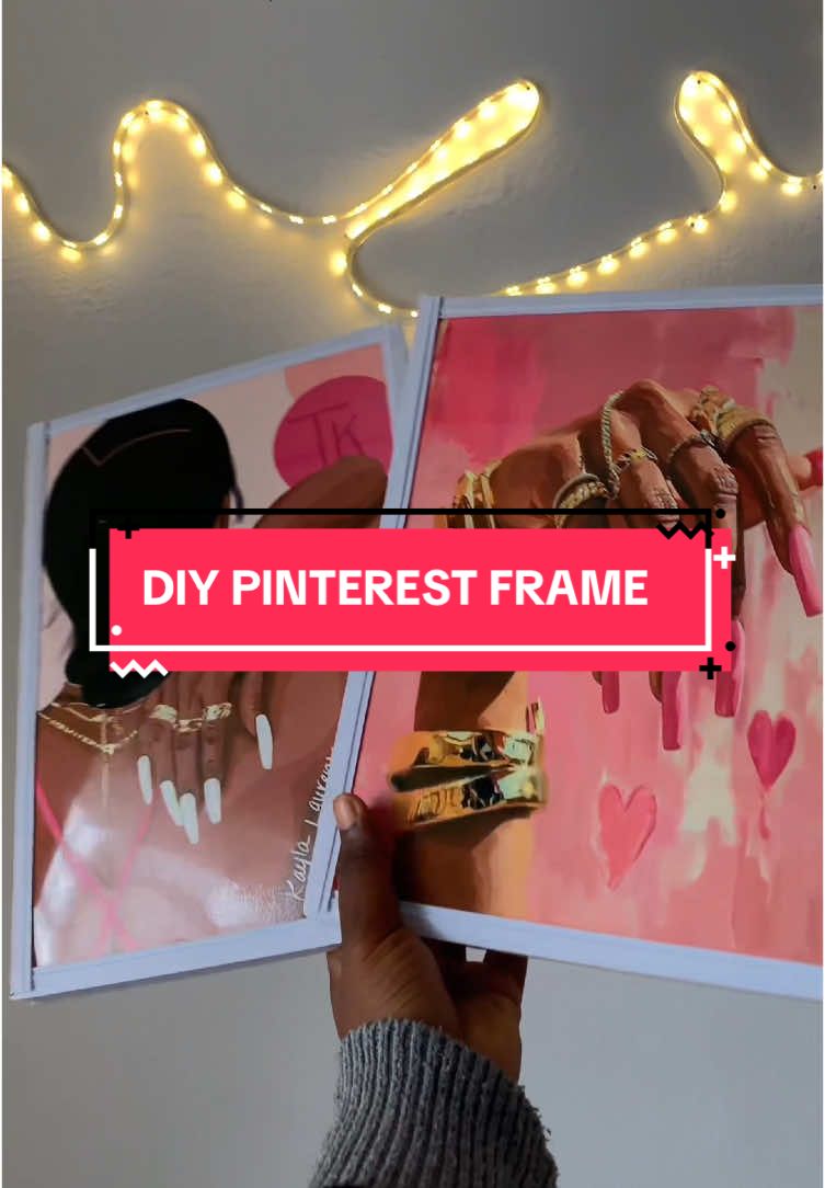 Was this helpful to you?? Please let me know in the comments 🥹🩷 #diyproject #diycraft #pictureframe #pinterestinspired #pinterestaesthetic #pinterestframe #DIY #diyframe #diyhomedecor #diyhomedecorideas 