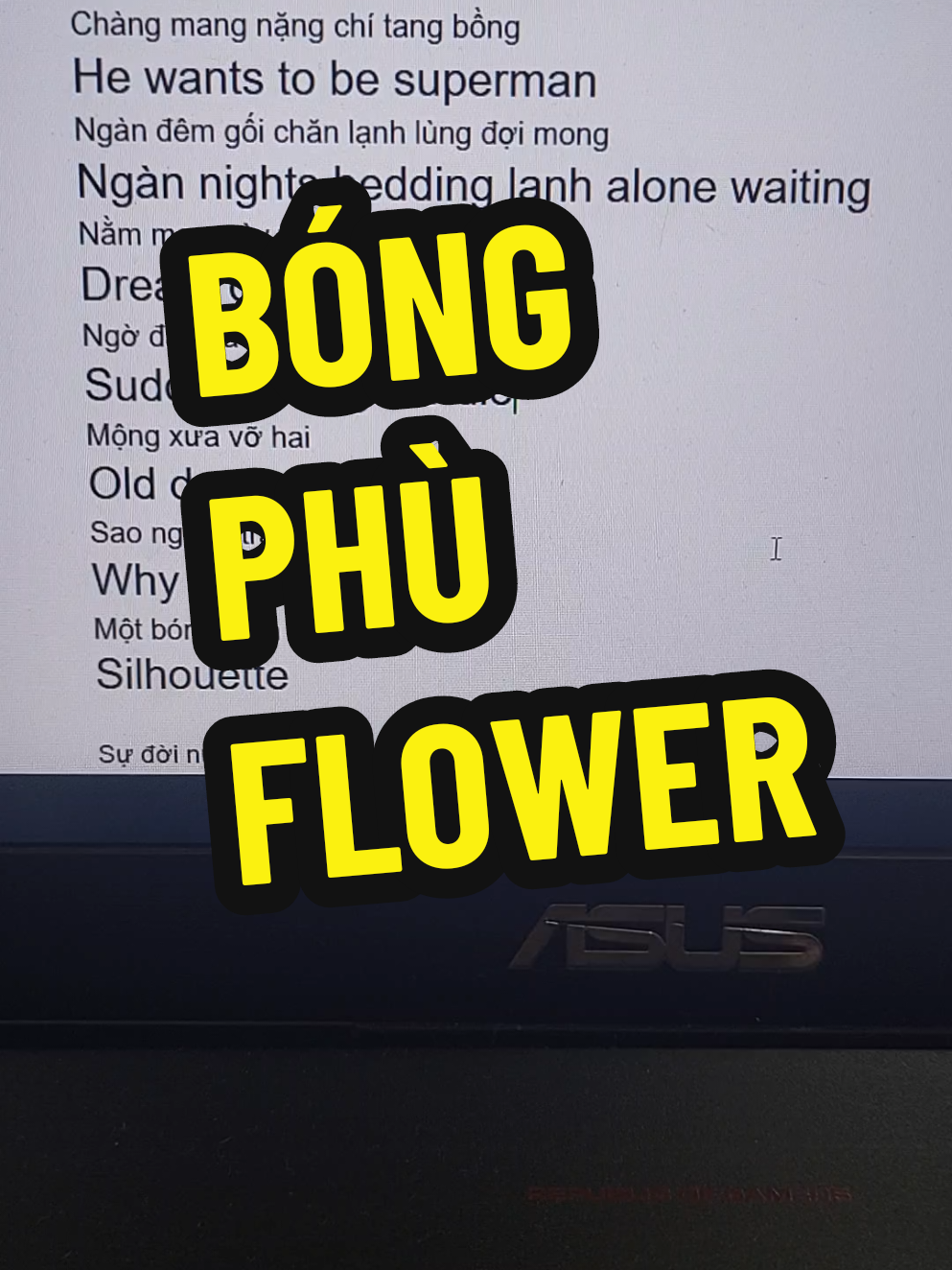 bóng phù hoa cover vietlish english tiếng anh phương mỹ chi #music #funny #english 