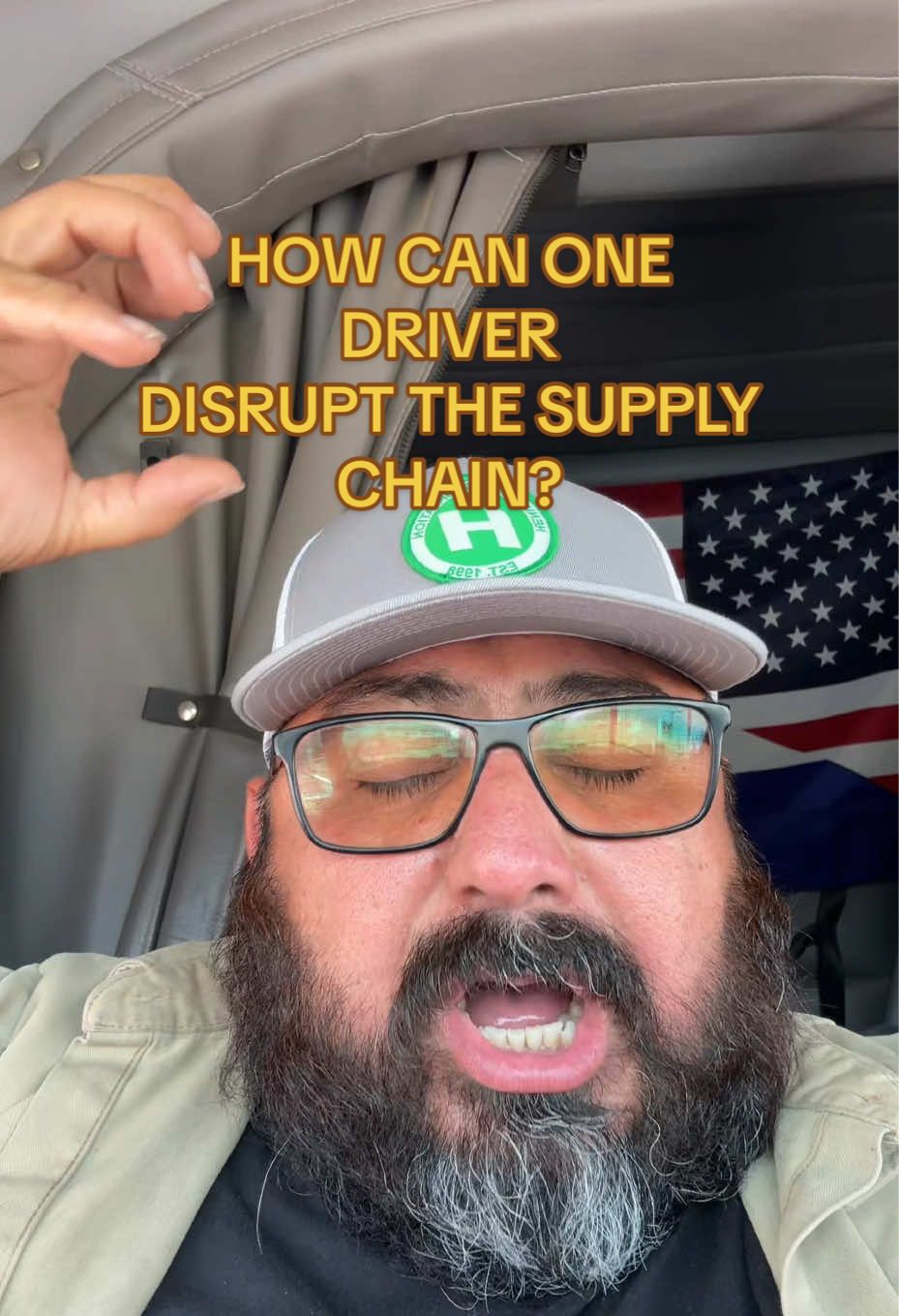 How can one driver disrupt the supply chain? #supplychaindisruptions #atruckerslife #truckerlife #trucking #tankeryanker 