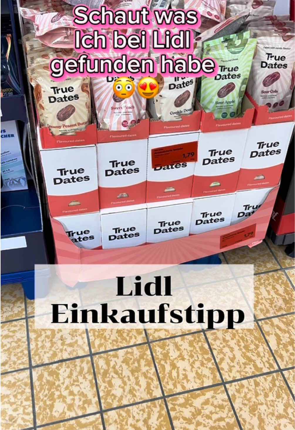 “True Dates bei Lidl entdeckt 😍 Wer hätte gedacht, dass ich meine Lieblingsdatteln einfach im Discounter finde?! Soft, süß und ohne Schnickschnack – genau mein Ding!  #dattel #datteln #lidl #einkauf #snack #schnellerezepte #rezept #tipps #lecker #heinzmarga 