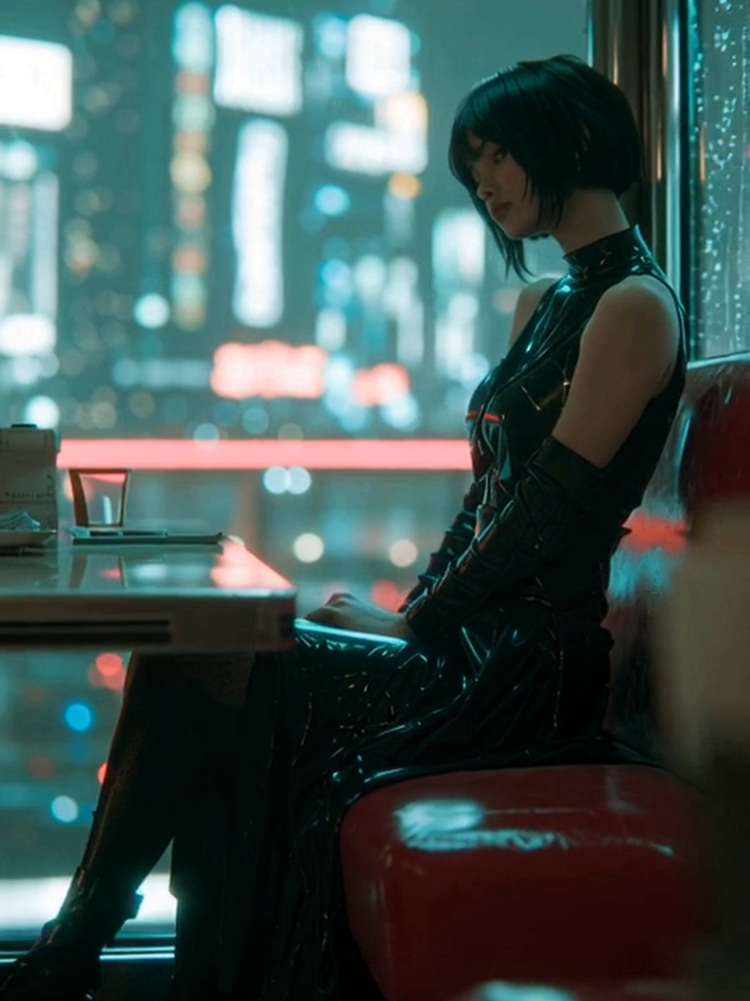 Just Waiting - #cyberpunk #waiting #aiart #ai