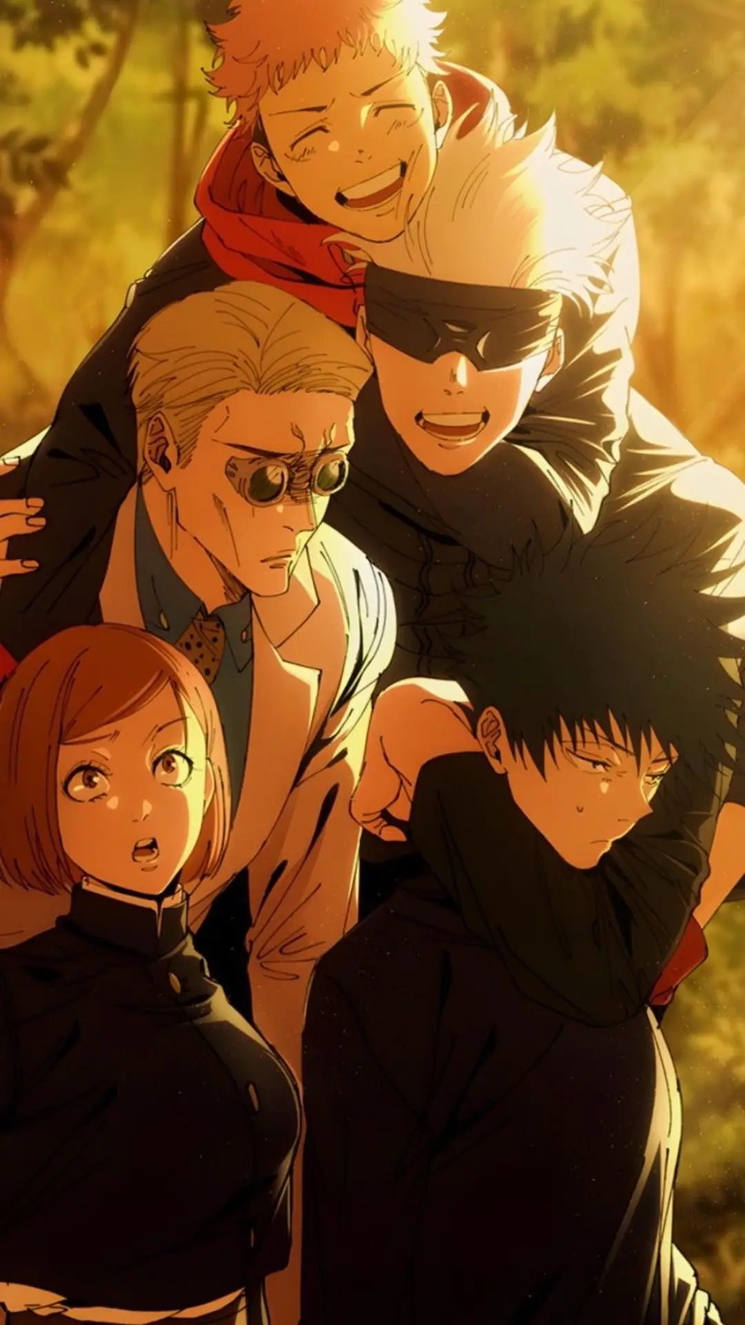 Aesthetic and cool Jjk wallpapers that you must have 😁#fyp #wallpaper #jjk #jitjutsukaisen #aesthetics #cool #gojo #geto #itadoriyuuji