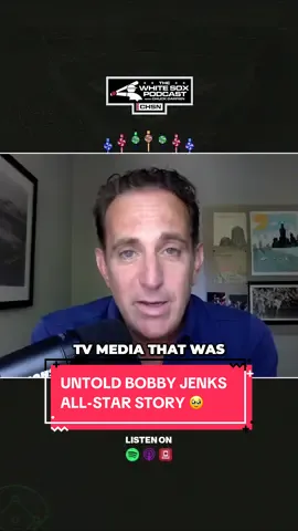 Chuck Garfien shares great anecdote on Bobby Jenks from 2007 All-Star Game 🥹 #thewhitesoxpodcast #bobbyjenks #MLB 