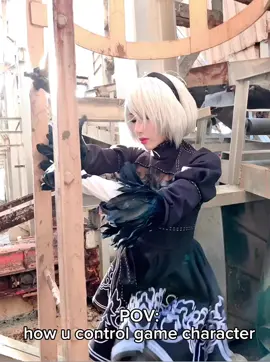POV: How you control your character : キャラをこうやって動かしてる人😂 : 尼爾自動人型2B的正確玩法 : 이렇게 캐릭터 조작하는 사람 ㅋㅋ #haneame #雨波 #ハネアメ #cosplay #コスプレ #코스프레  #explorepage #explore #viral #reels #fyp #dance #trend #trending #trendingreels #trendingnow #nierautomato #2b #nier 