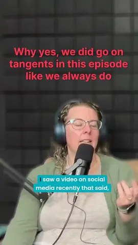 Did this have anything to do with our episode topic of things that give us the ick? Nope. Did we include it in the episode anyway? Absolutely! It's something we need a reminder of once in a while, because we tend to judge how we are doing in life by comparing it to the small slice of what we know about the lives of those around us.