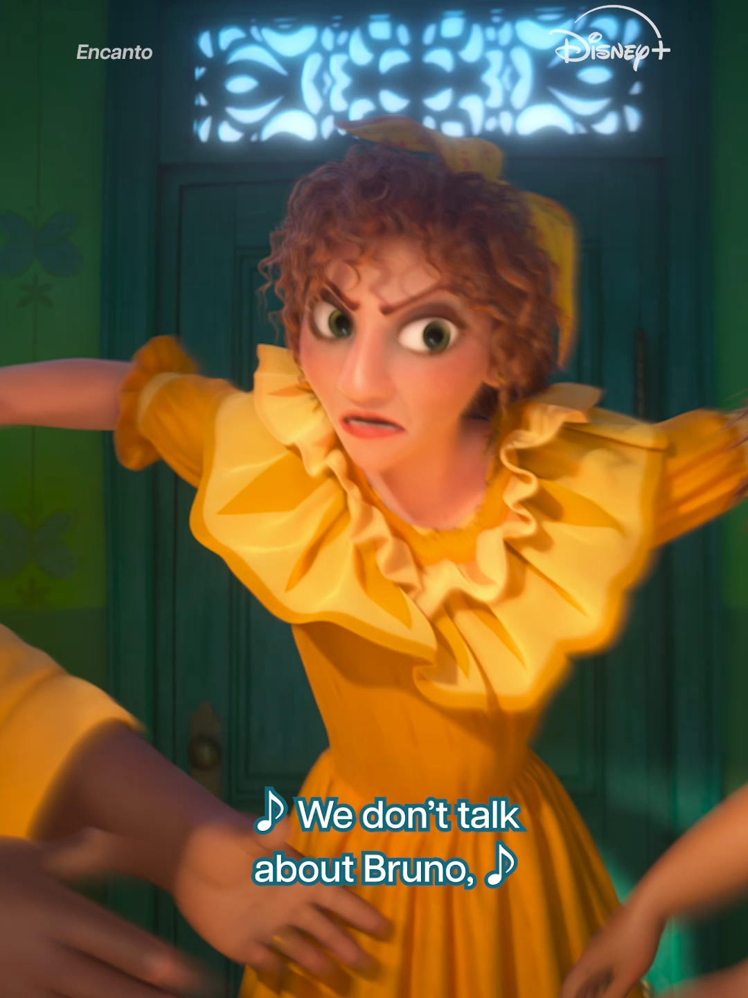 It’s okay. You can sing along. Encanto is streaming on Disney+.