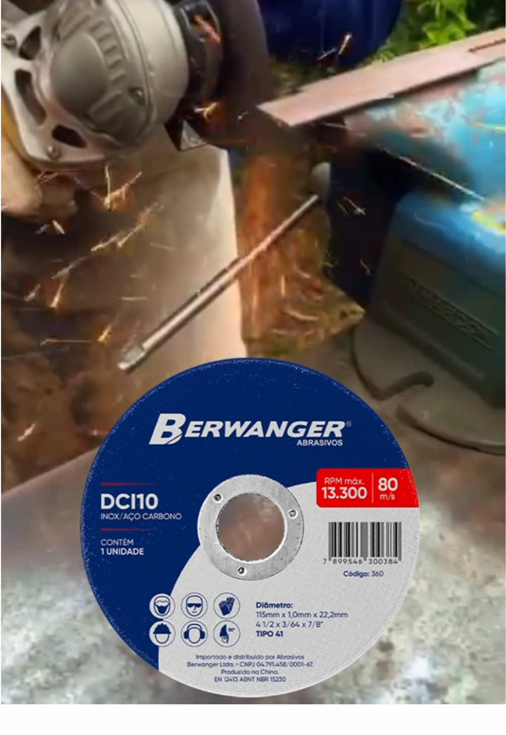 💥 Potência, durabilidade e corte preciso! O Disco DCI 10 da Berwanger foi desenvolvido para quem não abre mão de performance na hora de cortar ferro e aço carbono. Com excelente rendimento e agressividade, ele garante cortes rápidos e sem rebarbas. Ideal para uso em serras de corte fixas e manuais. ✅ Mais produtividade ✅ Menos desgaste da ferramenta ✅ Resultado profissional em cada corte Acesse: www.cencifer.com.br e garanta o seu! #abrasivos #corte #desbas 