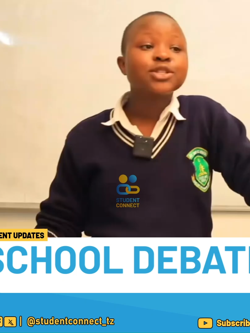 School Debate. #studentconnect #foryoupage #student #tiktoktanzania