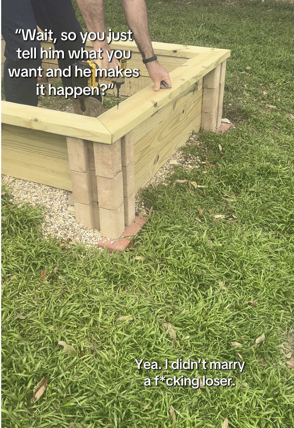 Duh.  #husbandandwife #handyman #fyp 