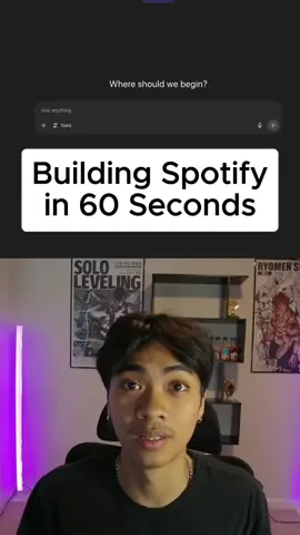 building spotify using ai #ai #coding #nocode #lovable