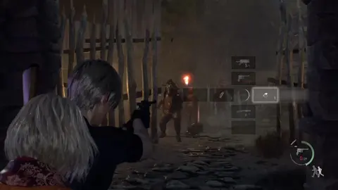 Should have gave her a warning #residentevil4 #residentevil #residentevil4remake #funny #cutoff 