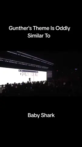 Gunther Is Baby Shark. #fyp #WWE #netflix #babyshark 