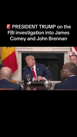 🚨 PRESIDENT TRUMP on the FBI investigation into James Comey and John Brennan “I think they're crooked as HELL, and maybe they have to pay a price for that… They are truly bad people.” PUT THEM IN CUFFS!
