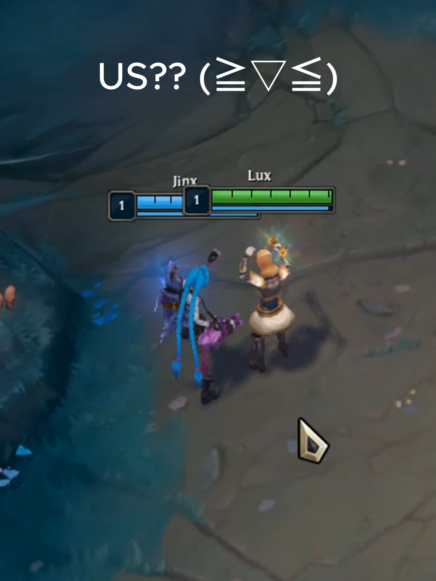 #lol#league #leagueoflegendsriotgames #jinx #lux #us #fyp #реки