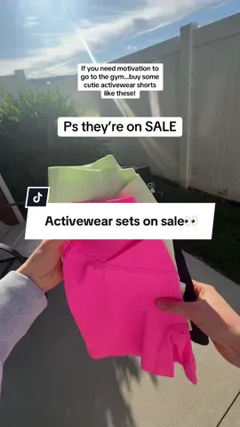 These activewear shorts come in such cute bright colors I'm so excited for my summer workout sets!!! #viralshort #shortsvideo #tiktokshorts #tiktokshort #bikershorts #shortsforwomen #summershorts #highwaisted #creatorsearchinsights #TTS #MakeMoney 