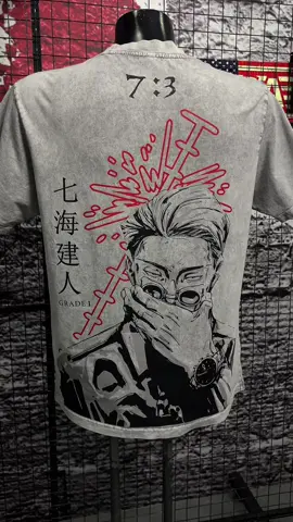 Calm. Classy. Deadly. Just like Nanami. 💀 This tee isn’t just merch — it’s a Jujutsu statement.  #Nanami #JujutsuKaisen #JJK #AnimeShirt #JJKFan #NanamiKento #NanamiJujutsuKaisen