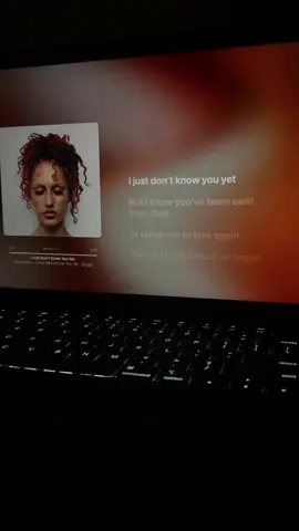 I just don’t know you yet 🎶 #audio #lyric #fyp #trendingsong #newmusic 