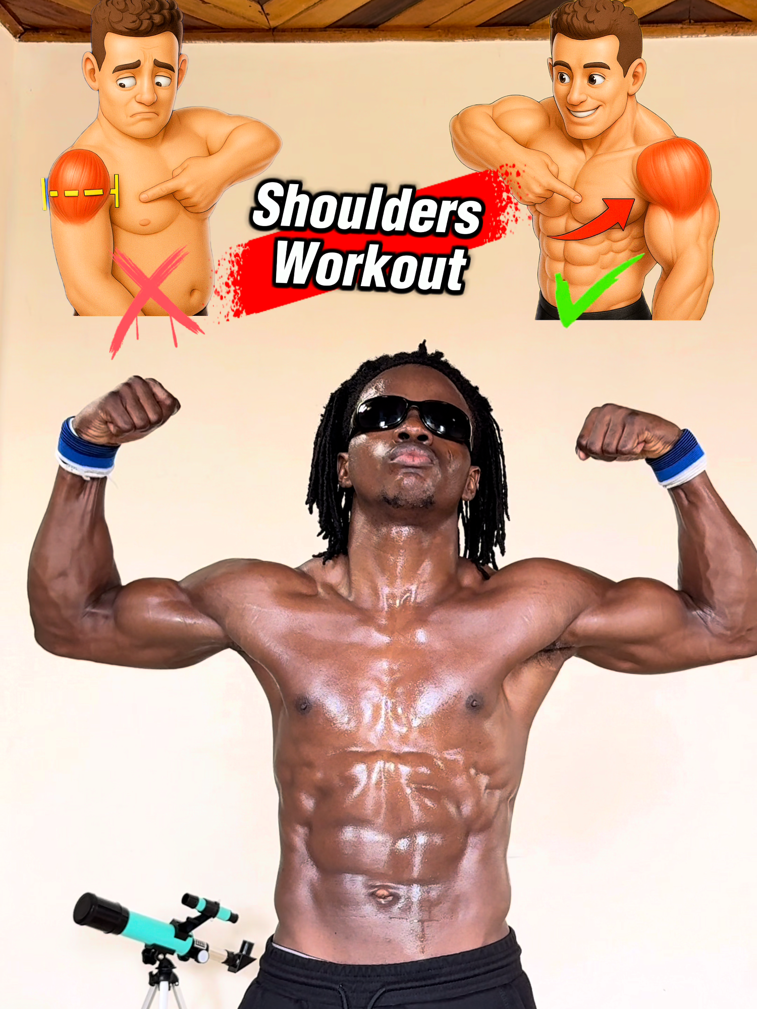 Shoulder Workout At Home  #shoulders #WOrkout #shoulderworkout  #foryou #trending #viral
