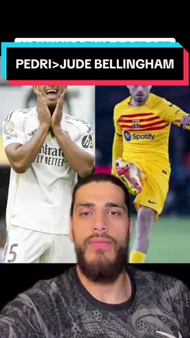How was Jude Bellingham ever COMPARED to Pedri 😂 #football #barcelona #fcbarcelona #pedri #judebellingham #realmadrid #fyp #wolusfcb
