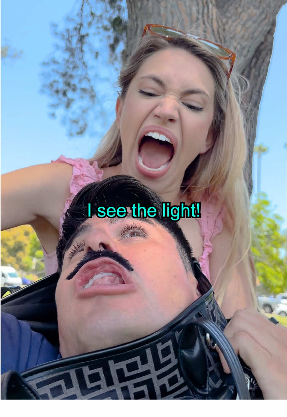 When she has everything in her purse… @shaylaren ⋆｡° ☆ #funny #comedy #women #girl #purse #fashion 