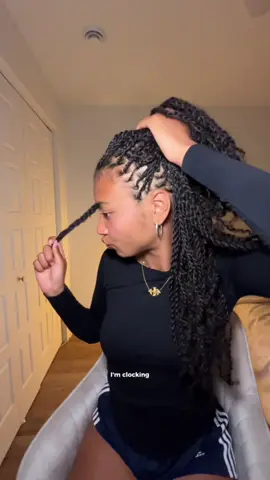 a whole process with these teeny tiny twist😮‍💨  #minitwists #twistshairstyle #minitwistsonnaturalhair 
