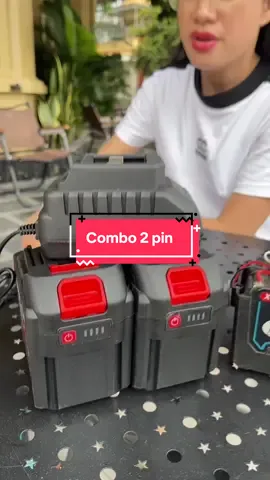 Combo 2 pin tặng sạc #thanhmai92 #pin20cell 