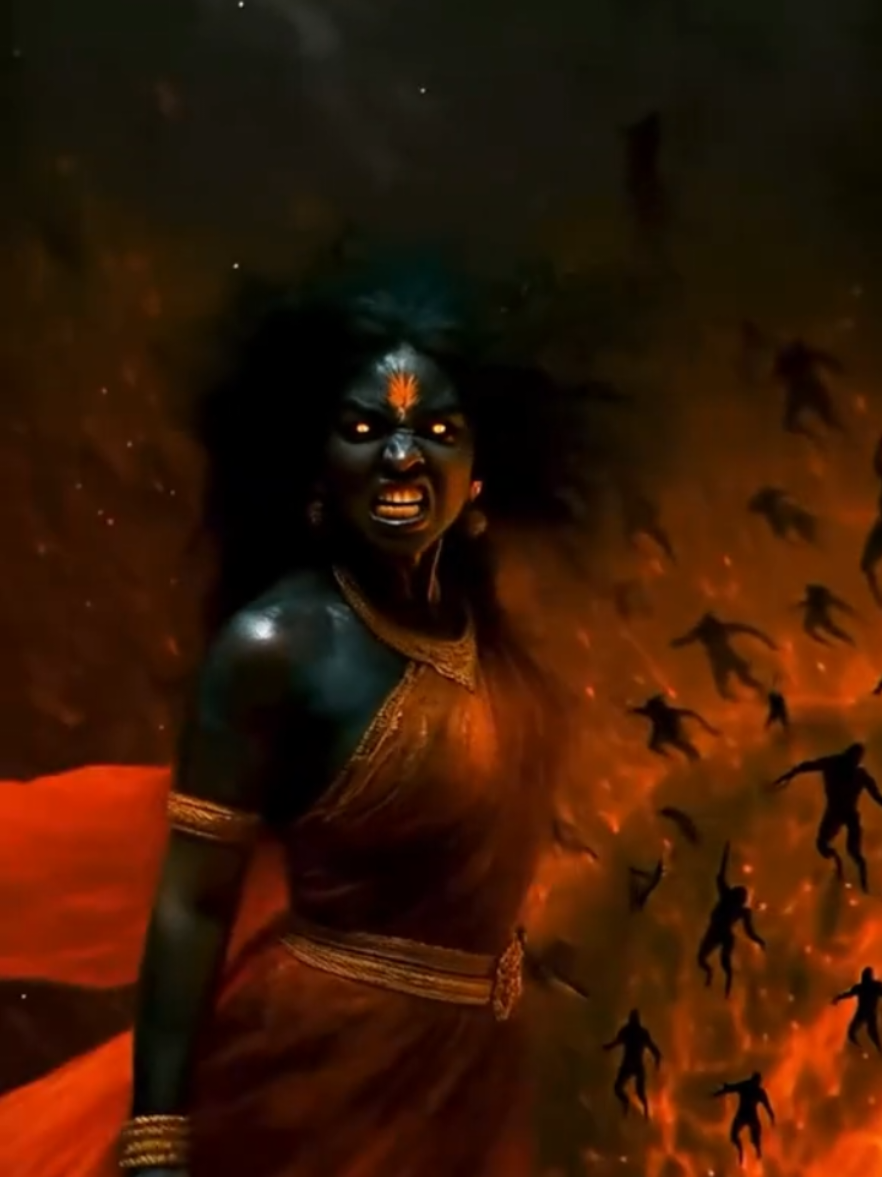 When You Kneel Down To Kali Ma, She Stands Up For You. And When She Stands Up For You, No One Can Stand Against You. #kaliamman #kaliammantunai 