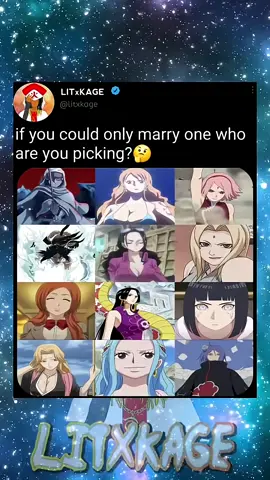 If you could only marry one, who are you picking?🤔 Join Discord link in bio or tap here: bit.ly/LitsAnimeHavenX🔗 #AnimeCommunity #AnimeDebate #AnimeVibes #OtakuCulture #AnimePoll #AnimeHype #AnimeChallenge #AnimeFandom #AnimeTalk #animedaily