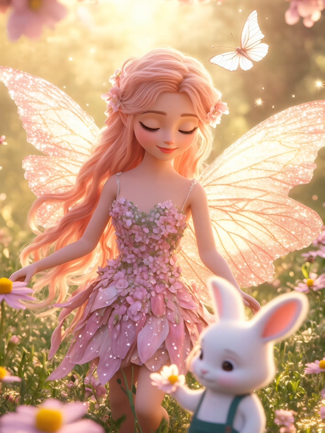 ✨ Whispers of the Seasons! A magical and relaxing animation! ✨   Enjoy a beautiful fairytale world with seasonal magic and cute companions.   #Fairy #Rabbit #RabbitFairy #ButterflyFairy #CuteAnimals #HealingVideo #Fantasy #FairyTale #AIAnimation #Animation #MagicalWorld #DreamyMood #MrJANGAI   #요정 #토끼 #애니메이션   #妖精 #ウサギ #アニメーション