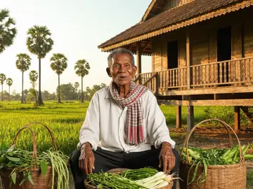 មានទៅអត់ចៅ😅 #ai #veo3 #តាai #grandpaai 