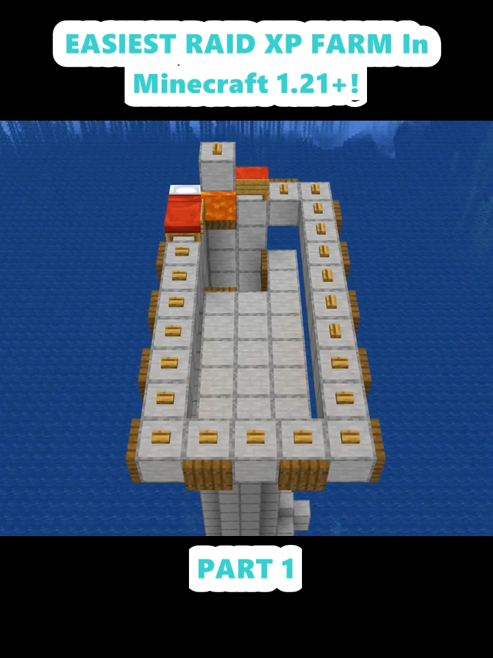 EASIEST RAID XP FARM In Minecraft 1.21+! (1)