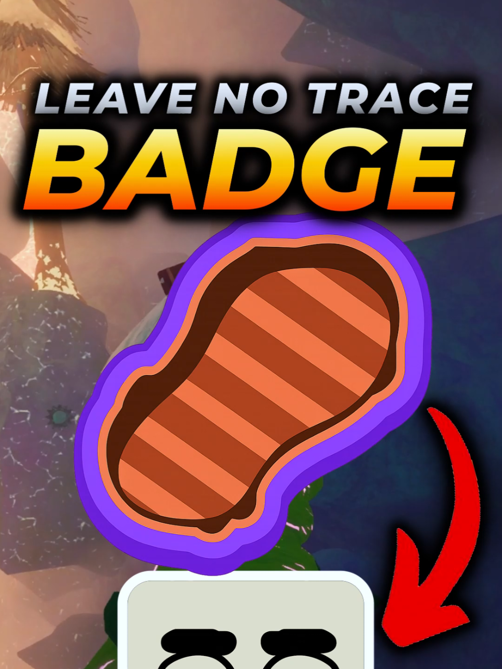 How to get the Leave no trace badge and Incognito face in Peak! #peak #peakgame #gaming 
