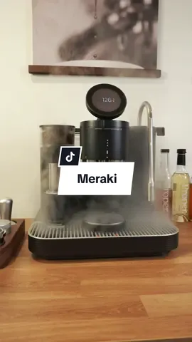 Know I’ve been reviewing a lot of espresso machines lately but this one has become my main machine now, if that tells you how much i enjoy this machine.  #meraki #brewwithmeraki #merakitech #espressomachine #coffeetiktok #espressotiktok 