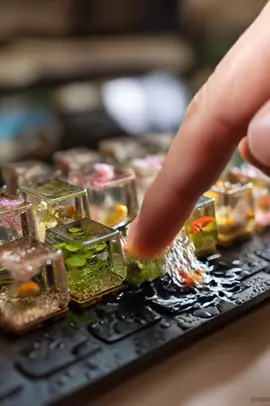 Underwater World Keyboard ⌨️🐟 #fyp #ai #asmr #fypシ #fishing 