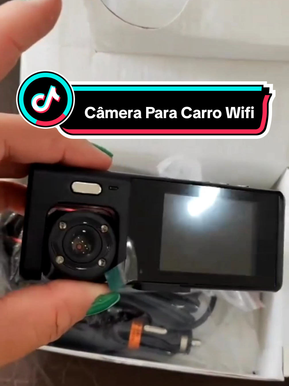 Câmera Para Carro Wifi Espelho Retrovisor 1080p Gravação 64gb Dupla Lente GARANTA A SUA AGORA #tiktokshopchegou #tiktokshop #achadinhos #shopnow #camera #cameradecarro 