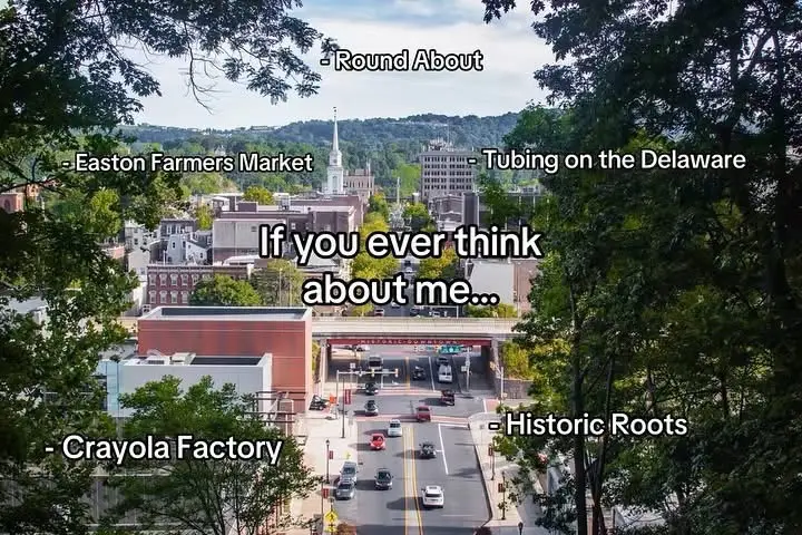 If you ever think about me… think about these places 🗺️💭 Allentown. Bethlehem. Easton. Three cities. Endless memories. Which spot is your favorite in the Lehigh Valley? Drop it below ⬇️🖤 #LehighValley #AllentownPA #BethlehemPA #EastonPA #LocalLove #lehighvalleypa #discoverlehighvalley 
