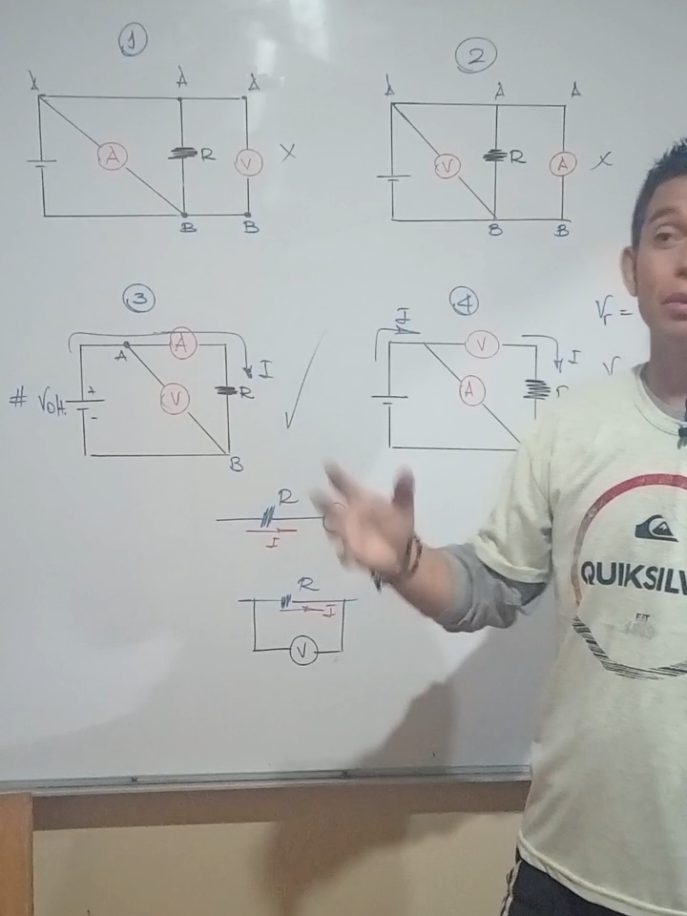 Instrumentos de medición  #electrodinámica #fisica #aprendiendo #voltimetro #amperimetro