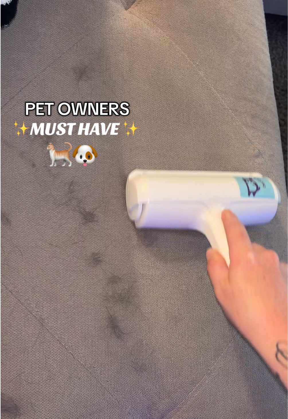 #musthave #pets #PetsOfTikTok #petowner #lintroller #hairremoverroller #delomo #dogs #cats 