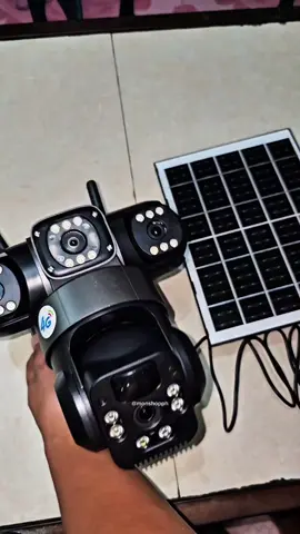 V380Pro SMQ11 CCTV Camera 6MP 3 Lenses solar CCTV #fyp #trending #recommendations #viral 