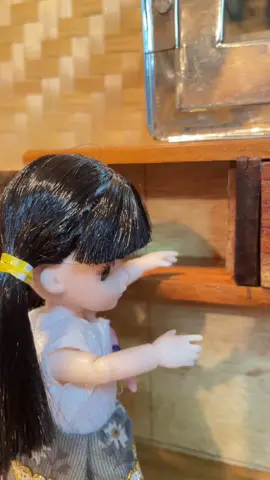 hmmm markonah pengen kue klepon mak#fyp #viral #trending #dapurmini #miniature #barbiejowo #masakmini 