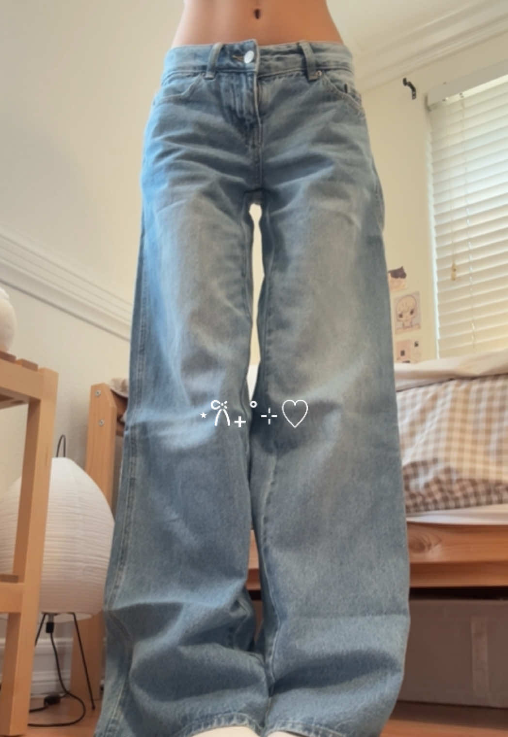 ⁽⁽◝꒰ ˙ ꒳ ˙ ꒱◜⁾⁾ pants: pacsun casey astrid low rise baggy jeans (size 22)  ♡ @pacsun #pacsunjeans #lowrisejeans #cutejeans 