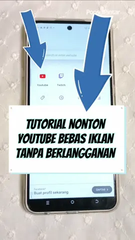 Tutorial nonton YouTube bebas iklan tanpa berlangganan #trikandroid #tutorialhp #tipsrahasia #tutorial #tipsandroid #androidtricks