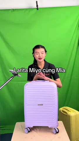Cùng giới thiệu Larita Miyo của Mia #thaohahuongnoi #miavn #haha1708 #vali #dulich 