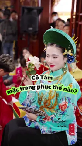 Cô Tám mặc trang phục thế nào? #TiemLynh #KhanChauAoNguThietKe #NTKLinhThao 