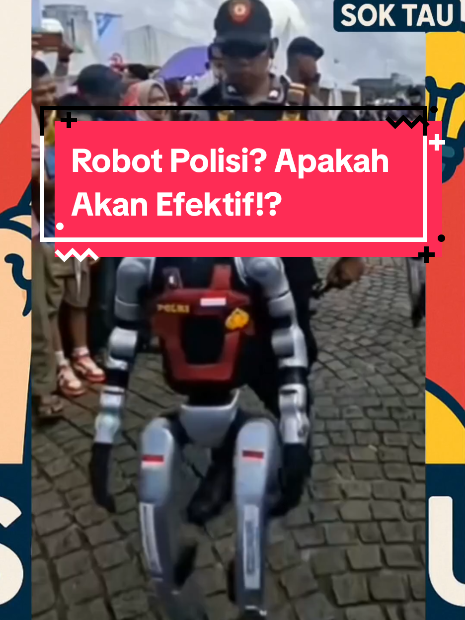 Robot Polisi? Apakah Efektif!? #viral #fyp #robotpolisi #robot #beritaterkini 