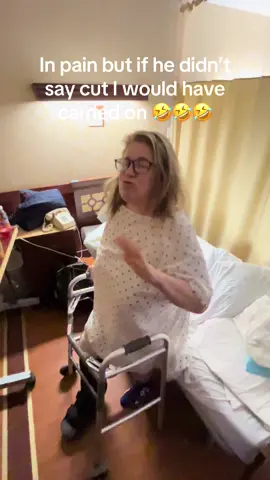 Always positive and happy even in the nursing home lol