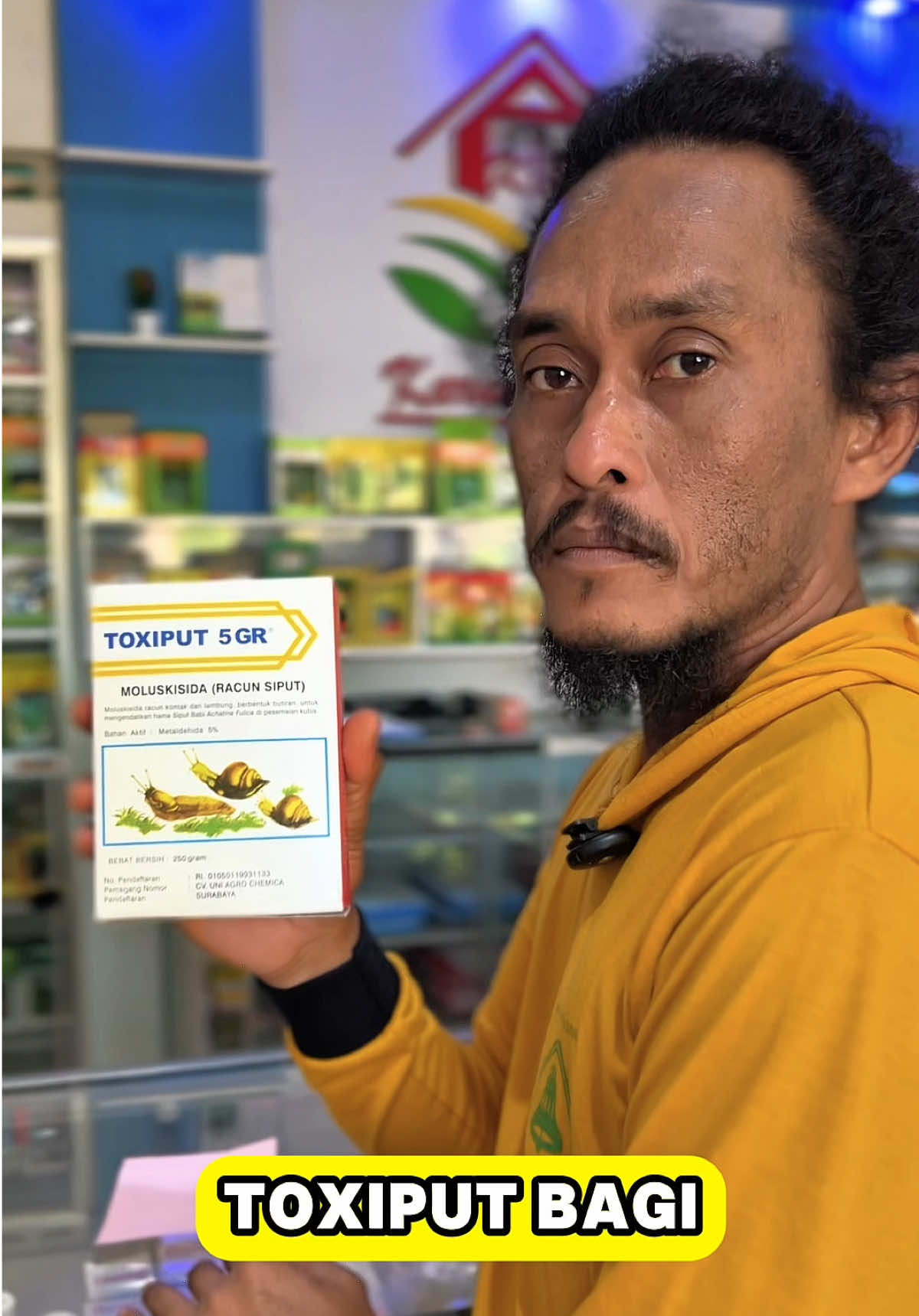 Obat Siput Toxiput Untuk Lahan Kalian Yang Banyak Serangan Dari Molusca Siput #pestisida #siput #petanimuda #squidgame 