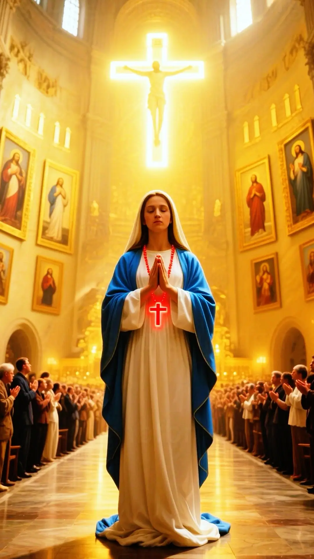 The Timeless Grace of the VirginMary.#Motherofyesus#CatholicFaith#Christianity#DivineGrace#HolyMother#Religiouslcon #jesus#foryou#typ #fy