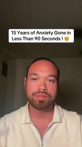 15 Years of Anxiety Gone in Less Than 90 Seconds ! 🤯  #anxiety  #panicattack #panic  #triggers # #pasttrauma  #creatorsearchinsights 