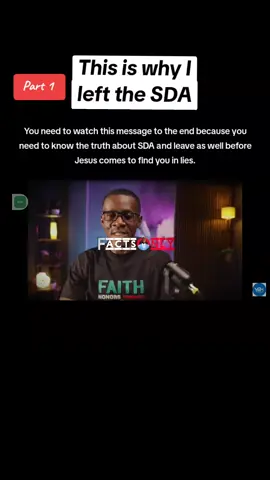 I am officially leaving the SDA. You need to watch this message to the end because you need to know the truth about SDA and leave as well before Jesus comes to find you in lies. 📖 Are you obeying God fully—or just the parts you like? 📖 Do you welcome correction—or hide behind “Don’t judge me”? 📖 Have you grown cold in your walk with Jesus—but you call it “normal”? Jesus is coming back—not for fans, but for faithful followers. This message will call you higher. To deeper obedience. To real repentance. To a faith that actually transforms your life. 🙏 It’s time to quit the shallow version of Christianity—and return to the fire. ⸻ ✅ Watch now. Reflect deeply. Share boldly. 🔔 Don’t forget to subscribe for more truth-filled messages that set you free. #Christianity #TruthThatSetsFree #Obedience #Revival #EndTimeFaith #PastorApaw   to our Channel for more:     / @voiceofhopemedia   www.voiceofhopemedia.com For Prayers, Counselling and Bible Studies: Contact us on whatsApp: +233243851636#light #christians #followers➕ #christ #sabbath #sdachurch #seventhdayadventist @Pastor Isaac Apaw 